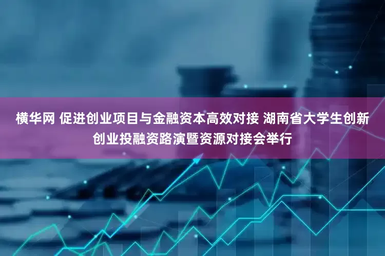 横华网 促进创业项目与金融资本高效对接 湖南省大学生创新创业投融资路演暨资源对接会举行